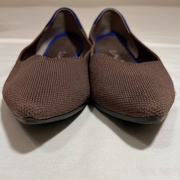 Rothy's The Point Ballet Flats Sleek Minimalist Design Size 9 1/2 - Picture 5 of 9